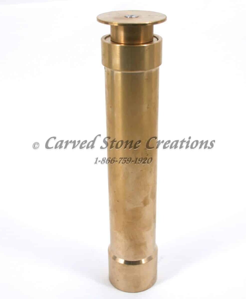 Brass Rising Dome Water Film Fountain Nozzle

