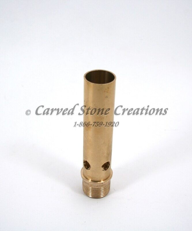 Brass Aerated Bubbler Nozzle
