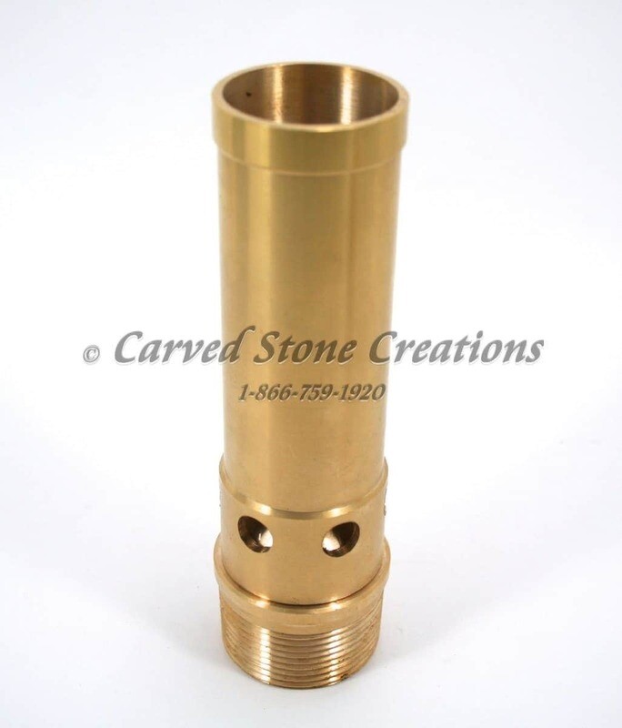 Brass Aerated Bubbler Nozzle
