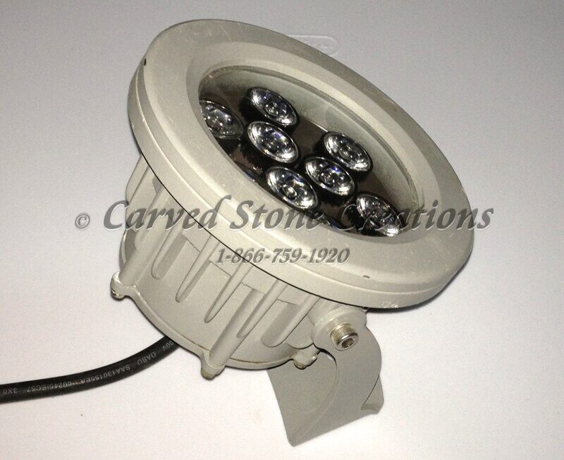 24V 9W Housed UW Warm White LED Light
