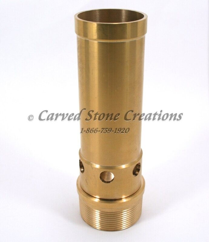 Brass Aerated Bubbler Nozzle
