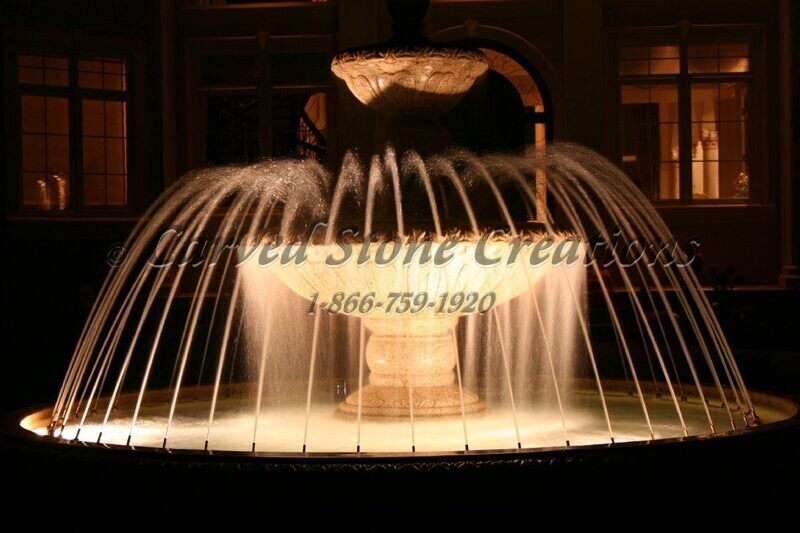 14FT Copper spray ring with 75 of 3/8; brass nozzles.
