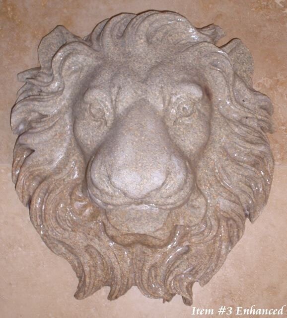 Lion Head Wall Fountain
