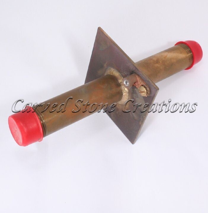 1" Brass Slab Penetration
