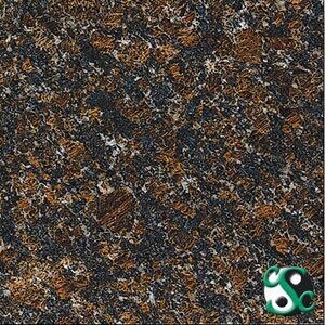 Tan Brown Polished Granite Sample
