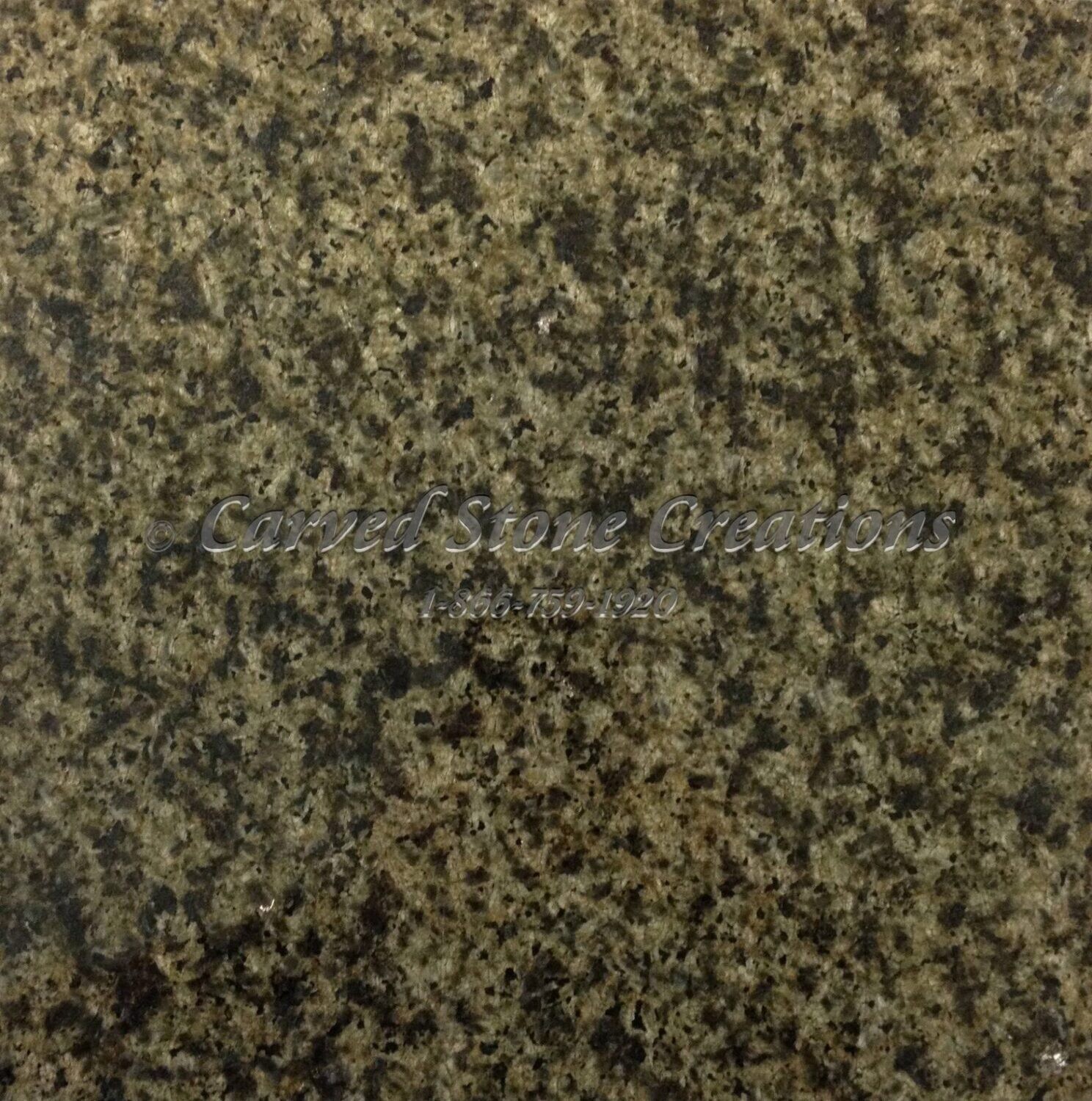 Galaxy Green Granite Sample