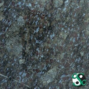 Hawaiian Blue Polished Granite Sample
