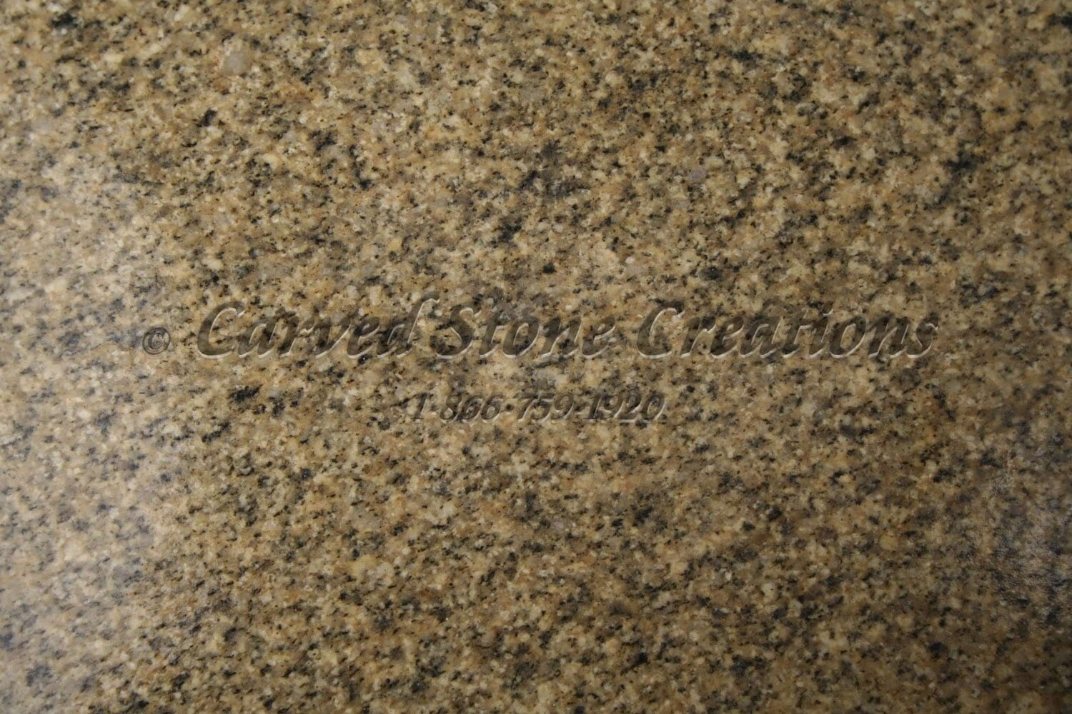 Golden Sesame Granite Sample
