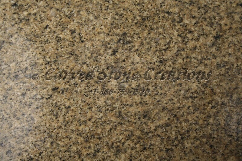 Golden Sesame Granite Sample
