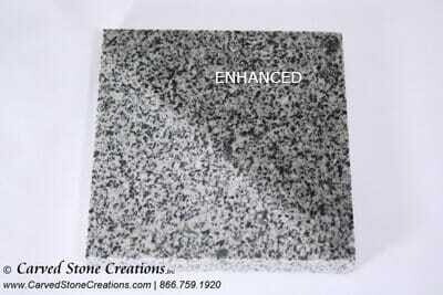 Light Charcoal Grey Granite Sample
