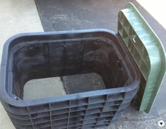 HDPE Equipment Vault with Cover