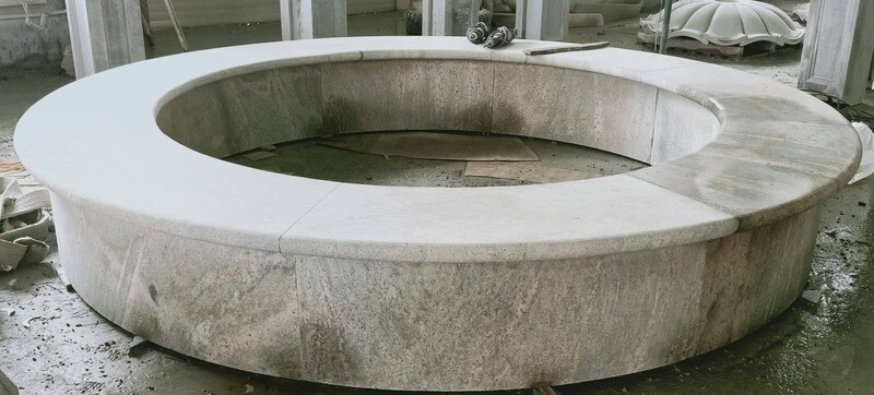 10 Ft Diameter Pool Surround with Seat Cap
