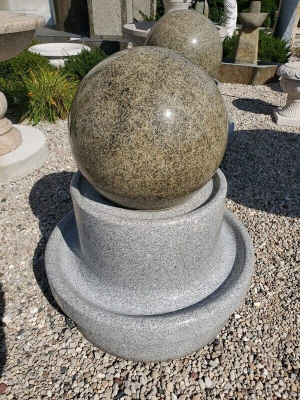 Galaxy Green Rolling Sphere Fountain
