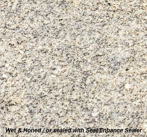 Light Golden Sesame Granite Sample
