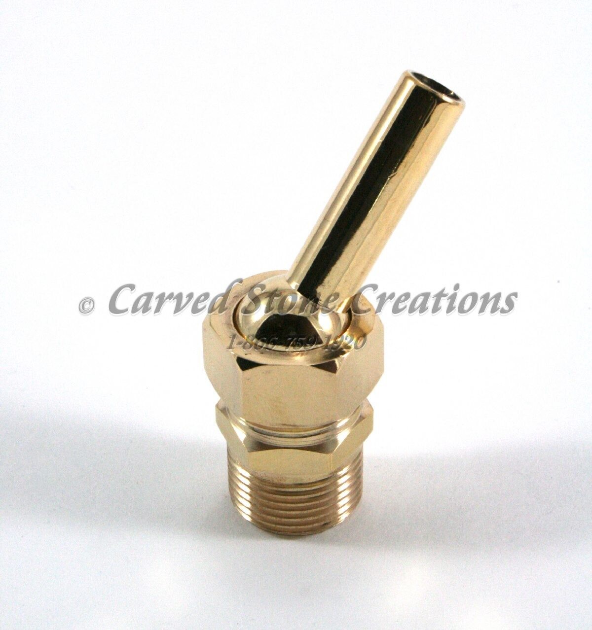 3/4″ Adjustable Brass Nozzle
