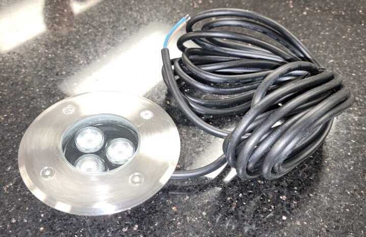 3 Watt Stainless Steel UW-LEDLight
