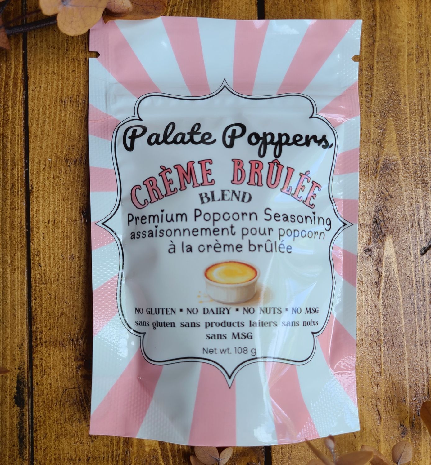 Crème Brûlée Popcorn Seasoning