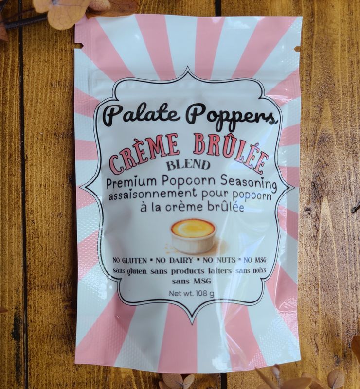 Crème Brûlée Popcorn Seasoning Crème Brûlée Popcorn Seasoning