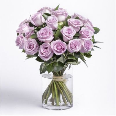 Regal Elegance Purple Roses Bouquet
