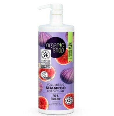 Champú volumen cabellos grasos - Organic Shop