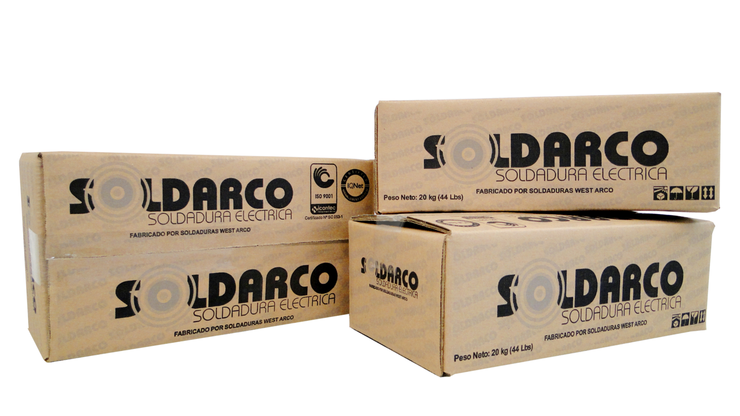 Soldadura Soldarco (E6011) 5/32" (Ref.504368) Bolsa x 5Kg