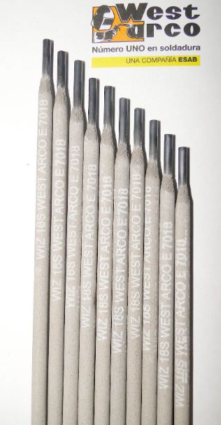 Soldadura West Arco WIZ18S (E7018) 1/8" (Ref.504145) Bolsa x 5Kg