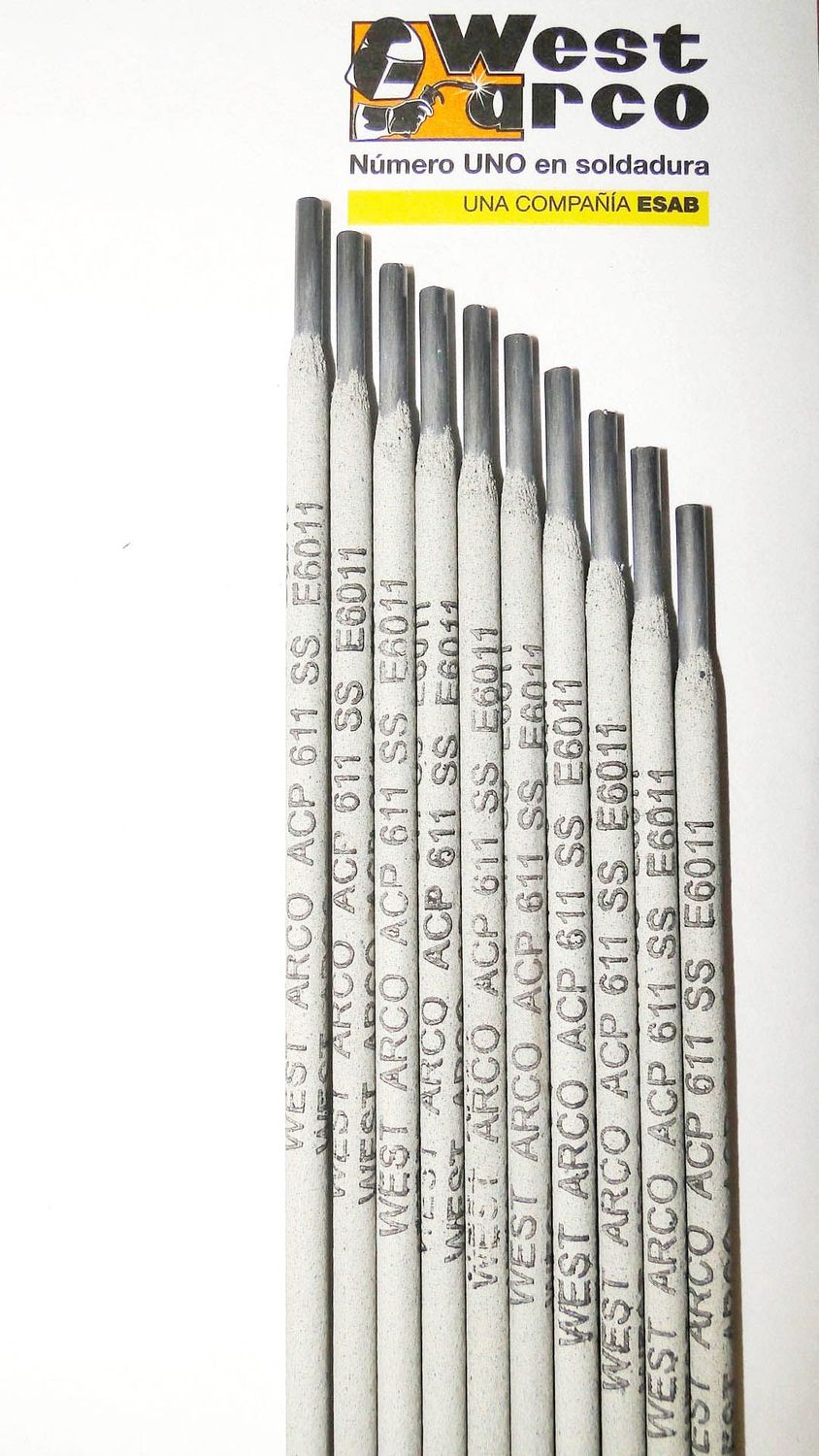 Soldadura West Arco ACP611 SS (E6011) 1/8" (Ref.504220)