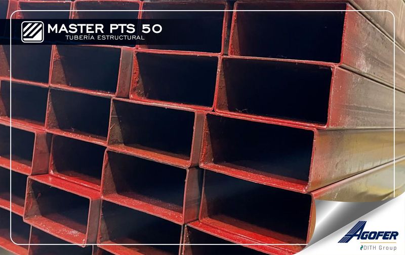 Tubo Estructural Grado C Rectangular 150 x 100 x 6m (4.0mm) (Ref. TEC2040250061)