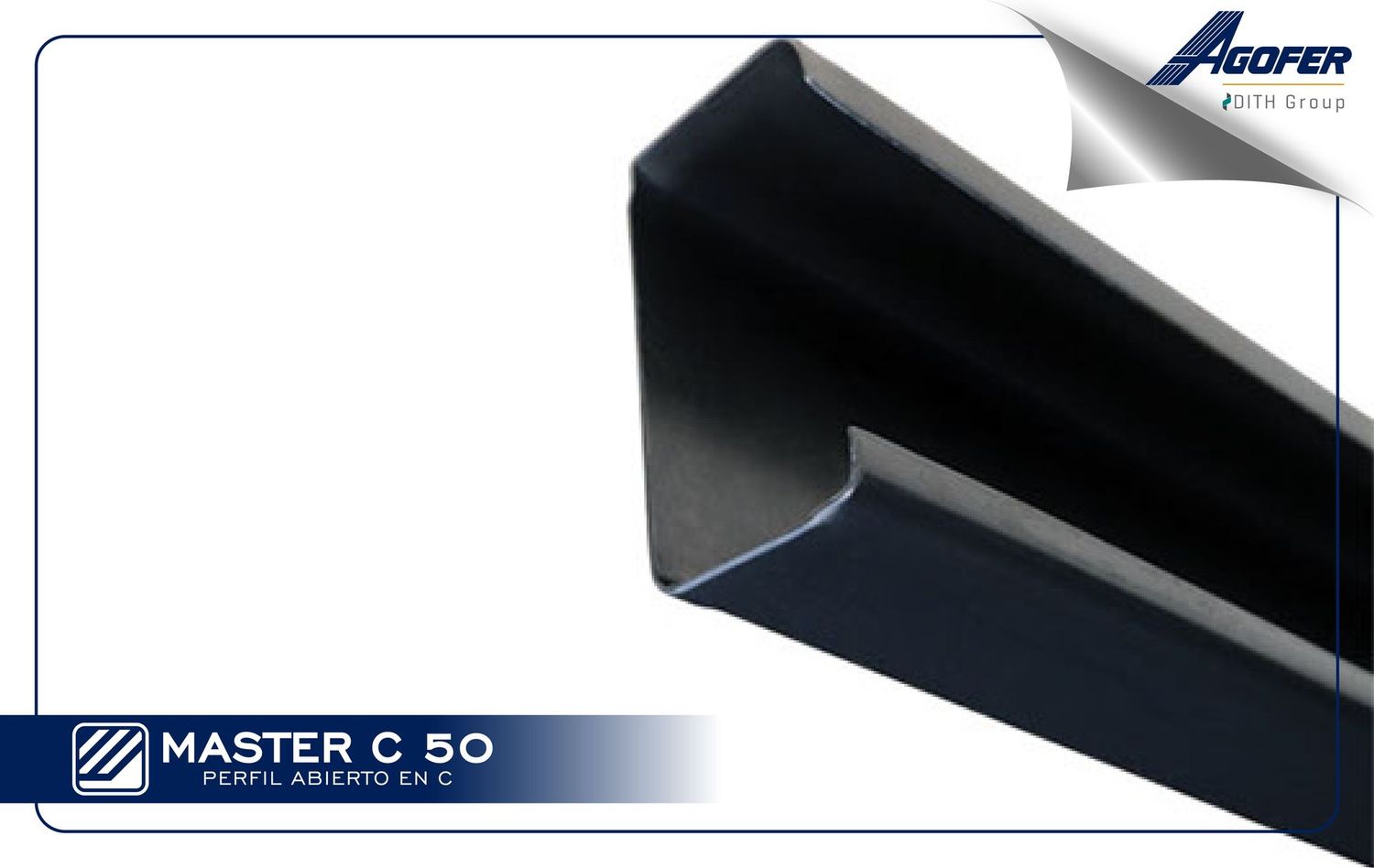 Perfil 'C' HR 305 x 80 x 6m (3.0mm) (Ref. PTC0030038506)