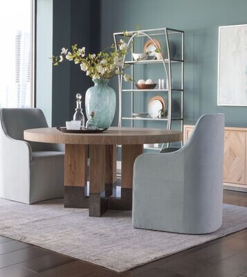 French Oak Round Table