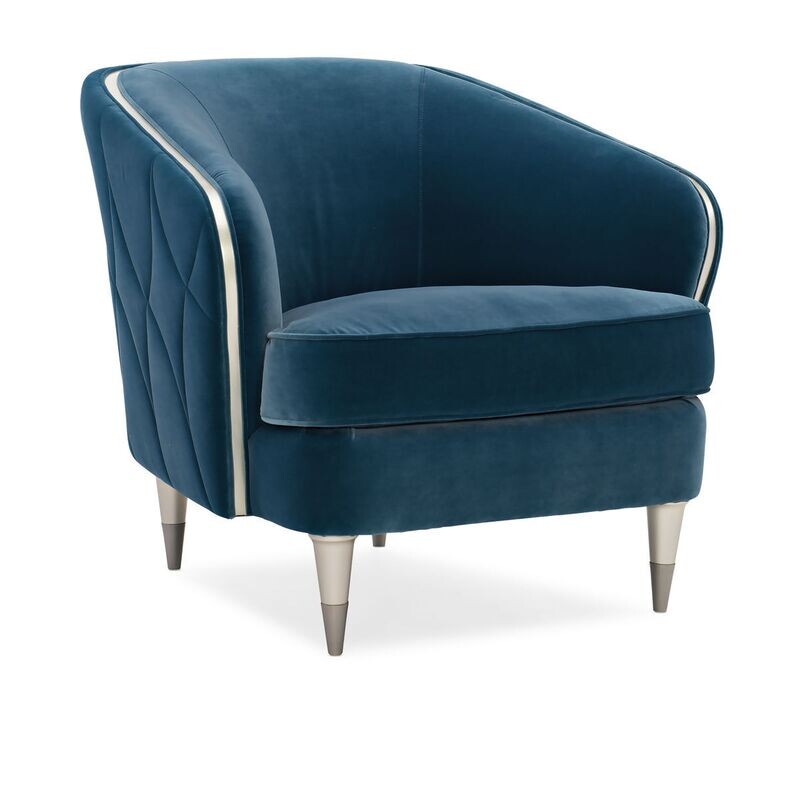Pretty Blue Accent Chair