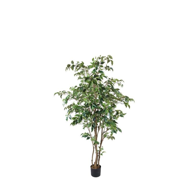 8' Almost Real Faux Ficus Tree