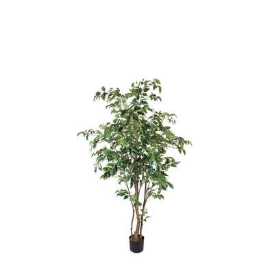 8' Almost Real Faux Ficus Tree