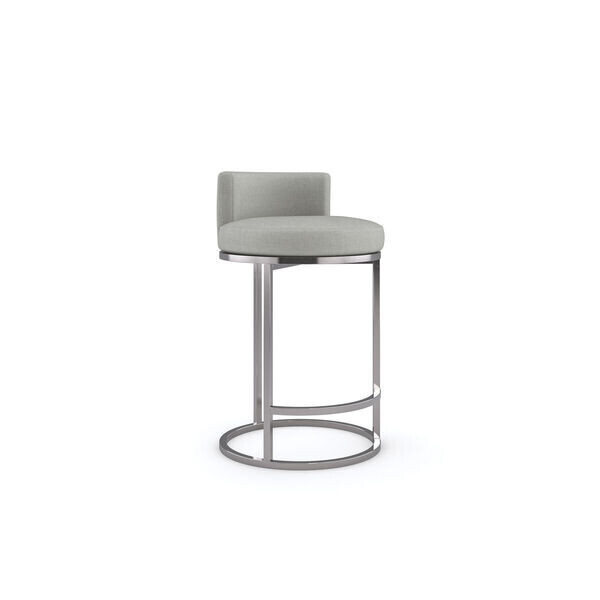 Satin Nickel Counter Stool