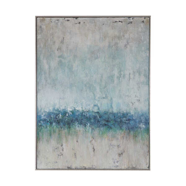 Ocean Waves Hand Painted Art