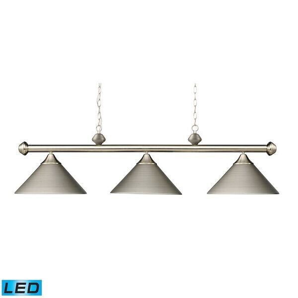 Casual Traditions 51" 3-Light Linear Chandelier