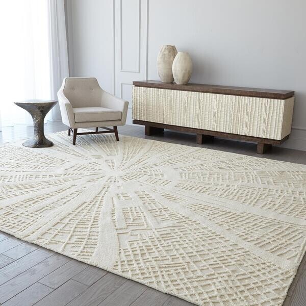 Vortex Rug in Cream