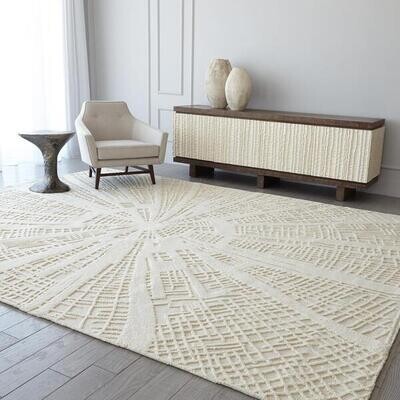 Vortex Rug in Cream