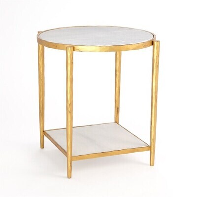 Circle Square End Table
