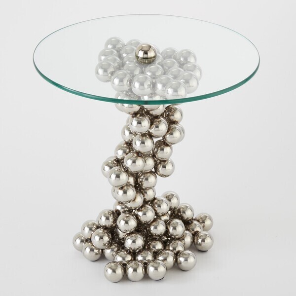 Nickel Sphere Table