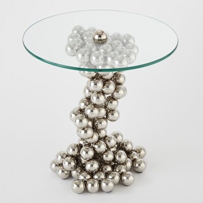 Nickel Sphere Table