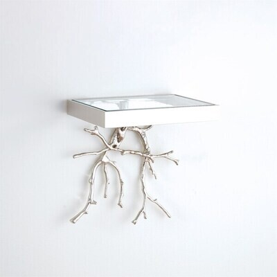 Twig Wall Bracket in Nickel