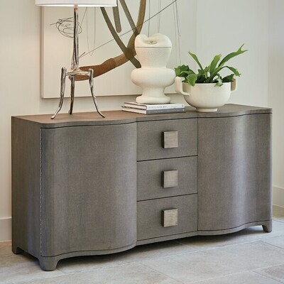 Credenza Silver Gray