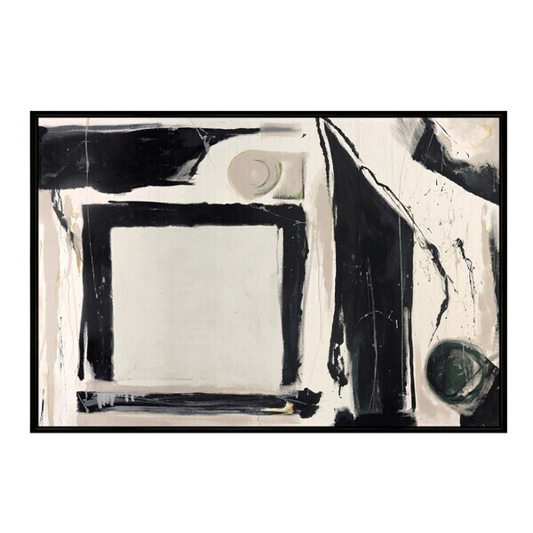 Framed Printed Canvas Modernist Boxed