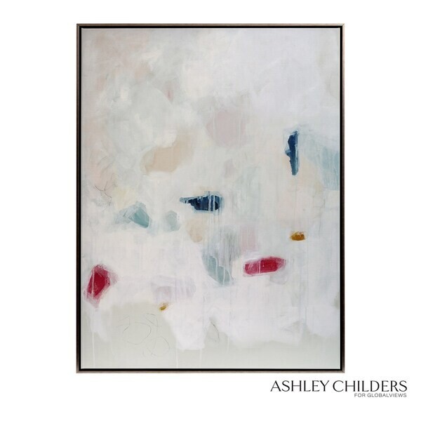 Multi Colored Abstract Framed Art