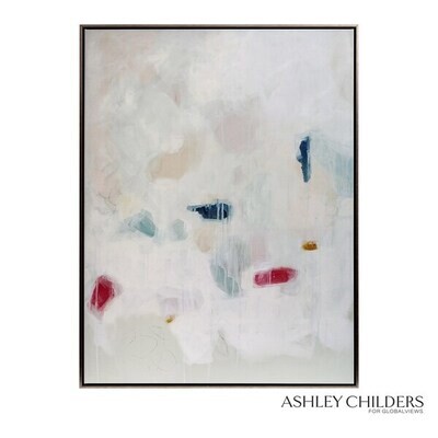 Multi Colored Abstract Framed Art