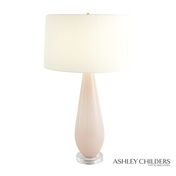 Table Lamp in Blush