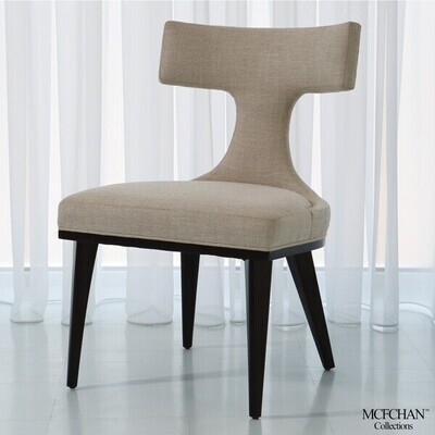 Anvil Back Woven Dining Chair