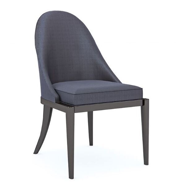 Natural Dining Chair Blue
