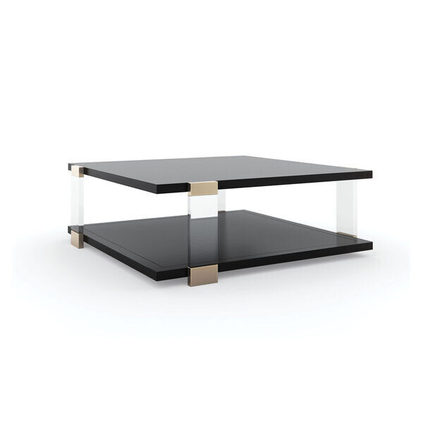 Black Lacquer Cocktail Table